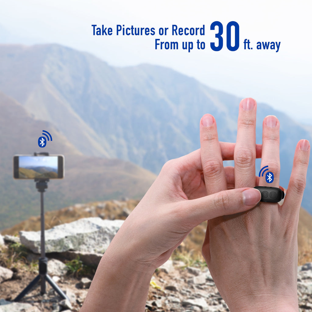 Smart Remote Ring, Bluetooth Tiktok Scrolling Ring